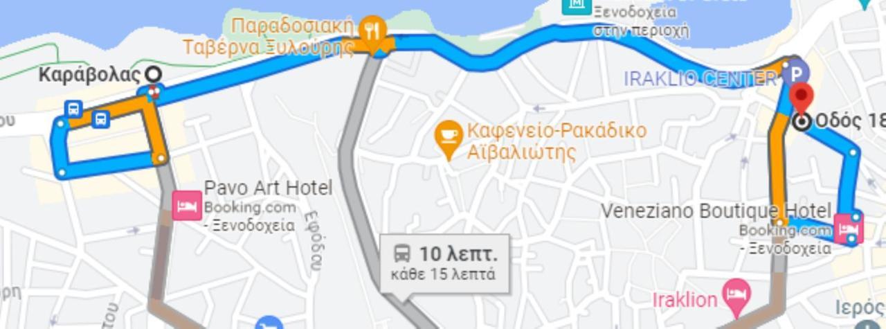 Downtown Guesthouse By Estia Heraklion  ภายนอก รูปภาพ